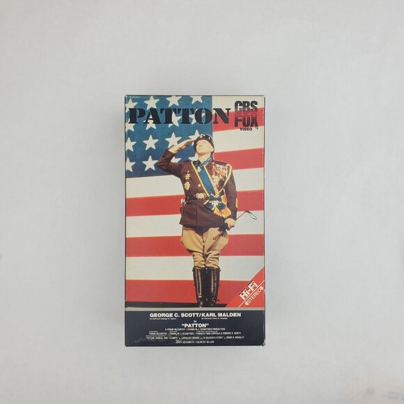 Patton - VHS Tape 1969 - 2-Tape Set - CBS Fox Video - Picture 4 of 8